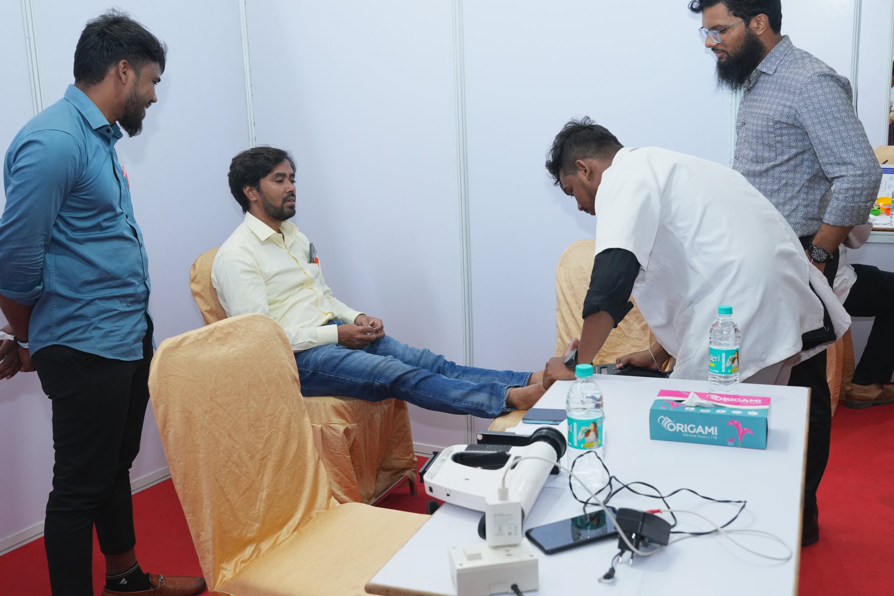 Neuropathy screening at the 2024 expo